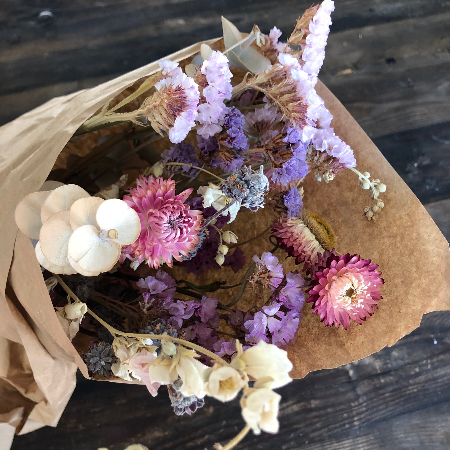 Mixed Dried flower bouquet